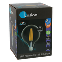 Lus Filament G125 Spherical Clear 8W 2700K E27 Dimmable