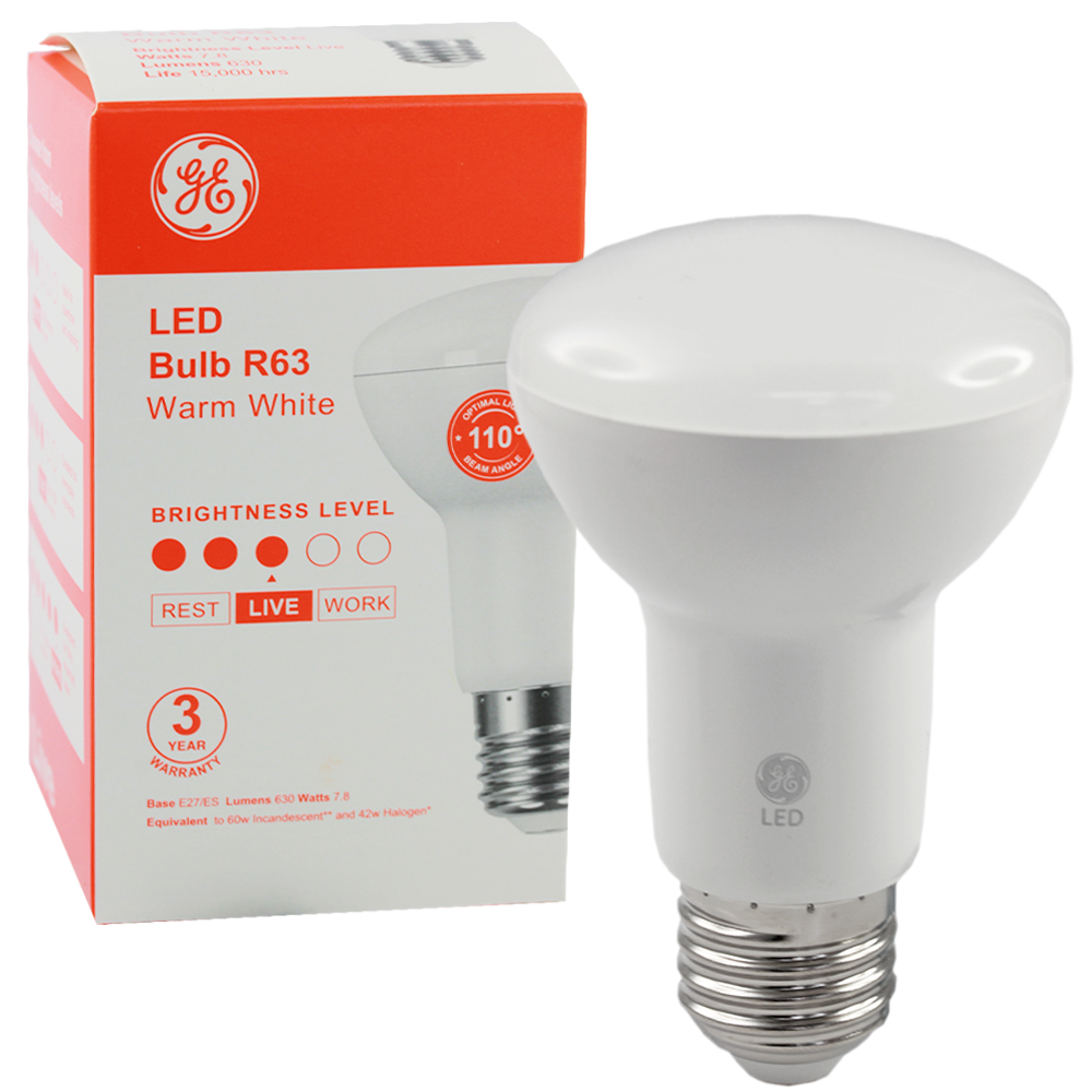 LED Bulb R63 7.8W 2700K E27