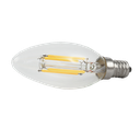 LED Candle Filament Clear 4W 12V 2700K Non-Dimmable E14