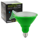 PAR38 EnergX LED Energy Saver Lamp 10W Green 240V E27