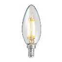 Liq LED Filament Candle Clear 4W 12V 2700K Dimmable E12