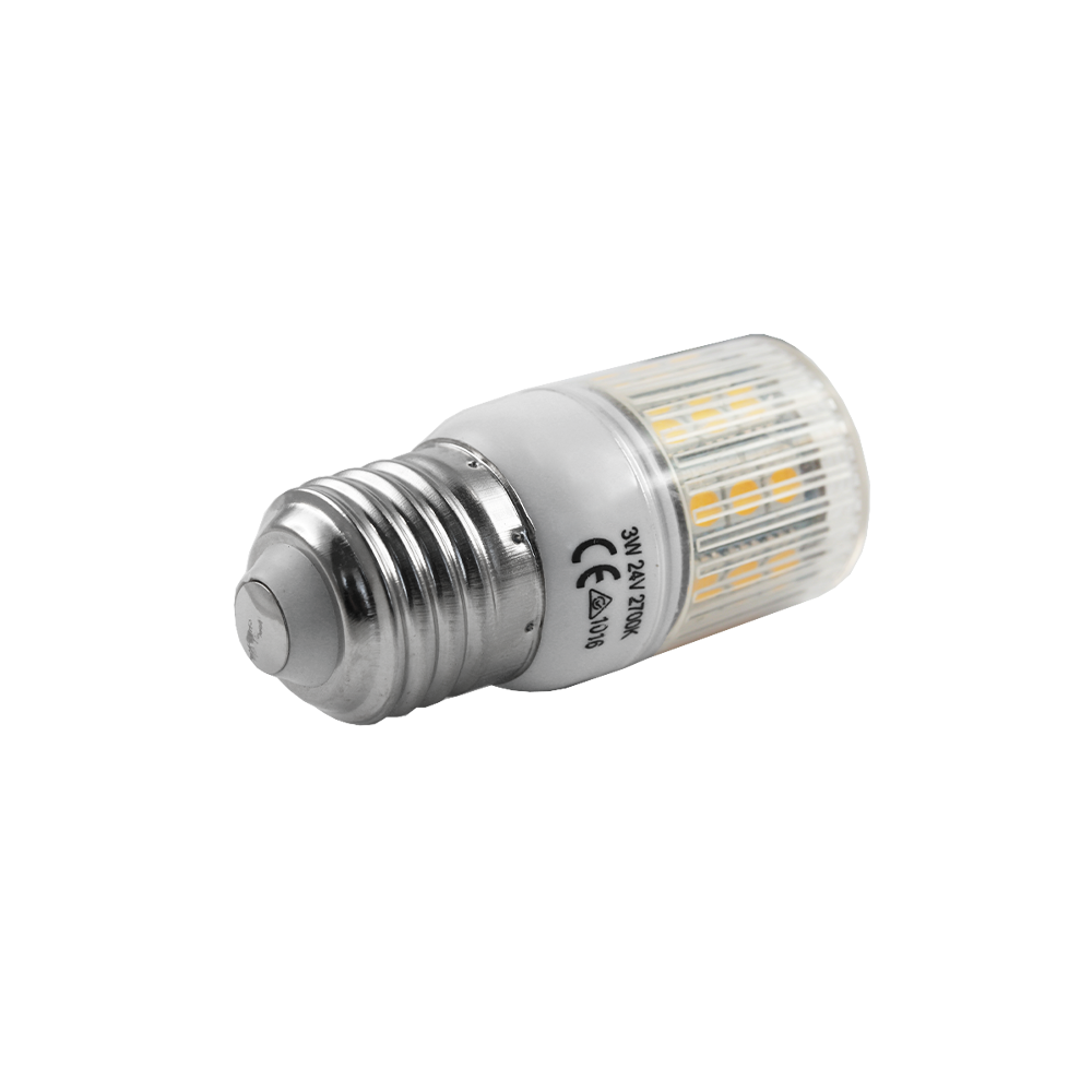 LED Miniature Pilot Lamp 3W 24V 2700K E27 Non-Dimmable