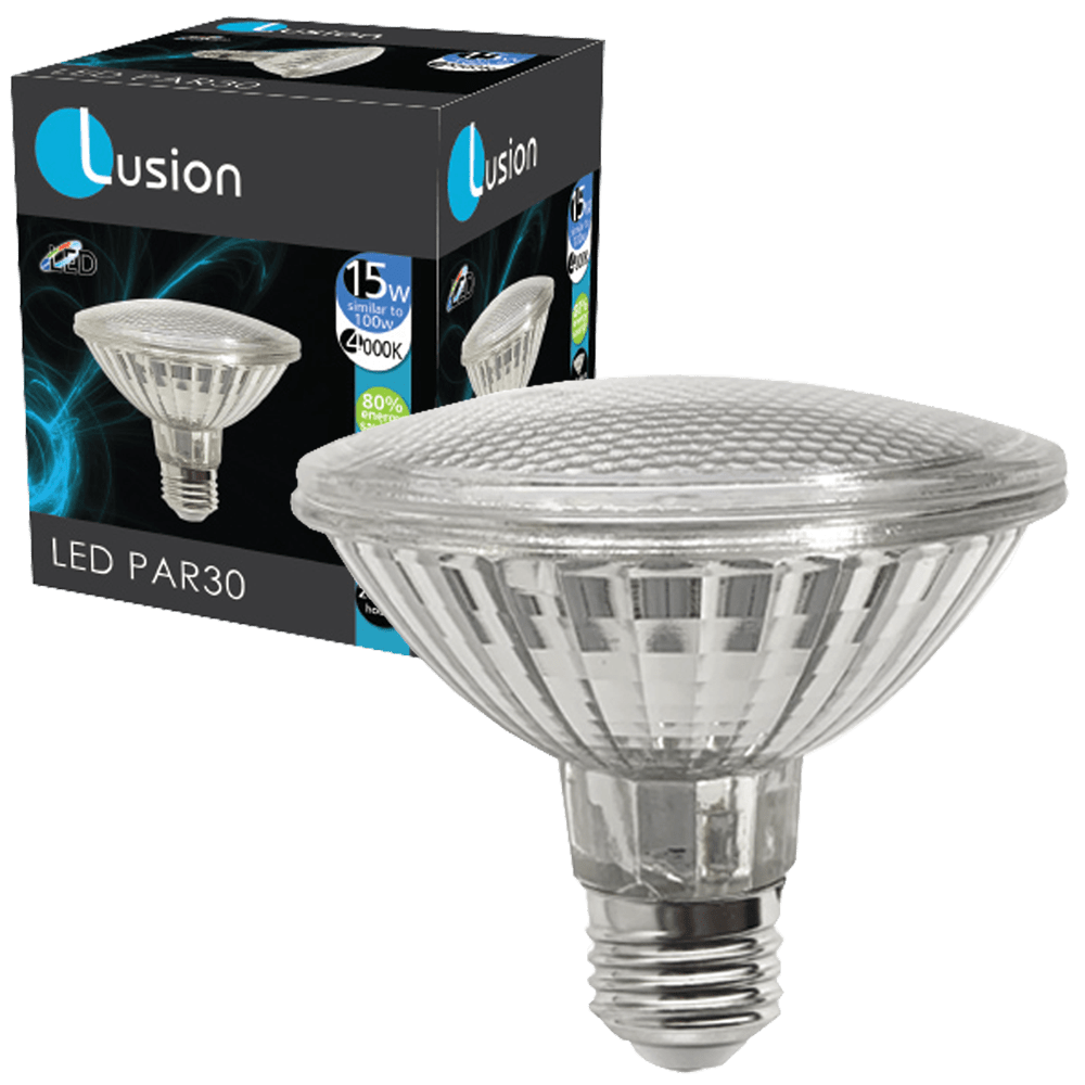 Lus LED Globe PAR30 15W 4000K Non-Dimmable E27