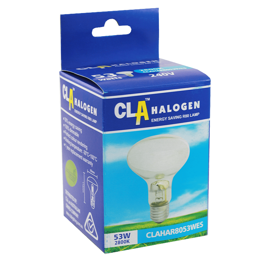 Energy Saving R80 Halogen Lamp 53W 2800K E27