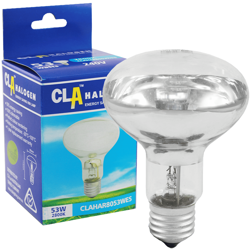 Energy Saving R80 Halogen Lamp 53W 2800K E27