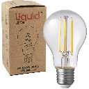 LED GLS Light Bulb Clear 8W 12-24V AC/DC 4000K E27 Dimmable