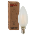 Liquid LEDs LED Candle 4W 2700K E14 Frost Dimmable