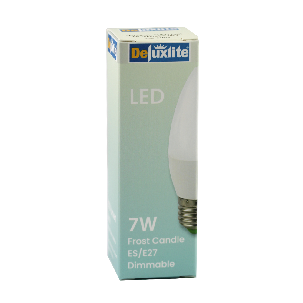 LED Candle Frost 7W 3000K E27 Dimmable