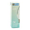 LED Candle Clear 7W 3000K BA15d Dimmable