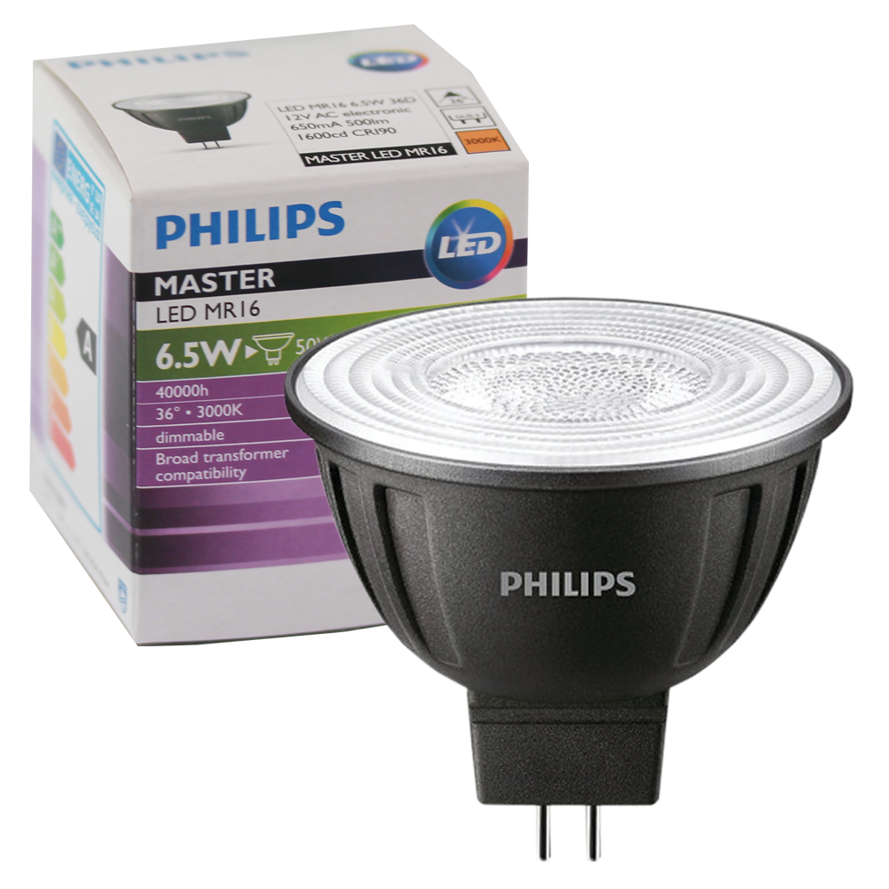 Master LED MR16 6.5W 36D 3000K GU5.3 Dimmable