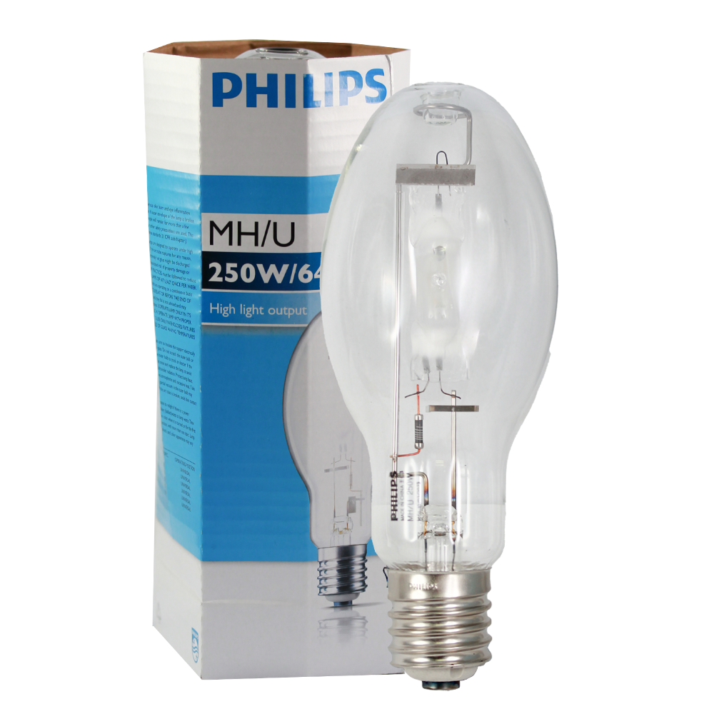 Metal Halide MH/U Clear 250W 4000K E40