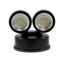 Twin Spotlight LED Microwave Sensor Tri Colour 2x15w IP65