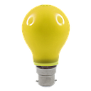 Lus LED GLS Lamp 3W Yellow B22 Non-Dimmable