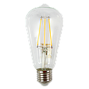 LED Filament ST64 Clear 7.5W 2700K Dimmable E27