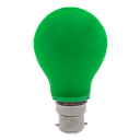 Lus LED GLS Lamp 3W Green B22 Non-Dimmable