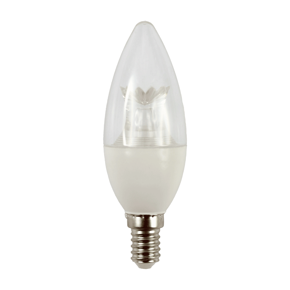 LED Candle Clear 7W 3000K E14 Dimmable