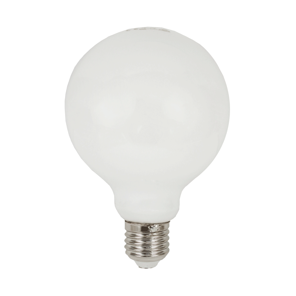 Domus G95 Spherical LED Lamp Opal Glass 8.6W 2700K E27 Dimmable