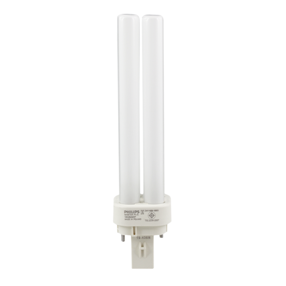 Master Compact Fluorescent PLC 18W 840 G24d-2 2 Pins