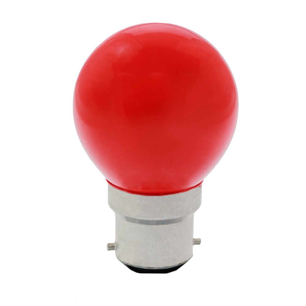 RED Classic Fancy Round Incandescent Lamp15W 230V B22