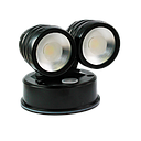 Twin Spotlight LED Microwave Sensor Tri Colour 2x15w IP65