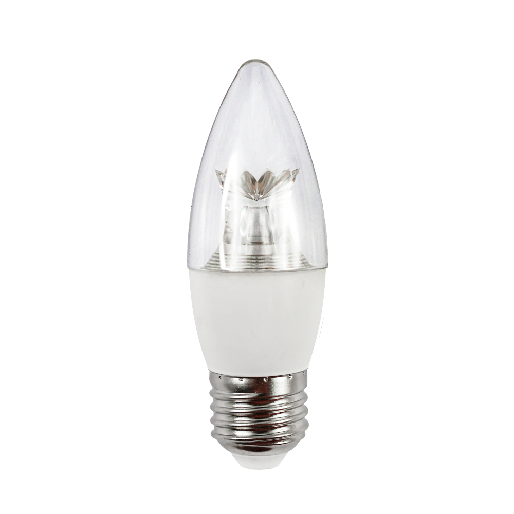 Deluxlite LED Candle Clear 7W 3000K E27 Dimmable