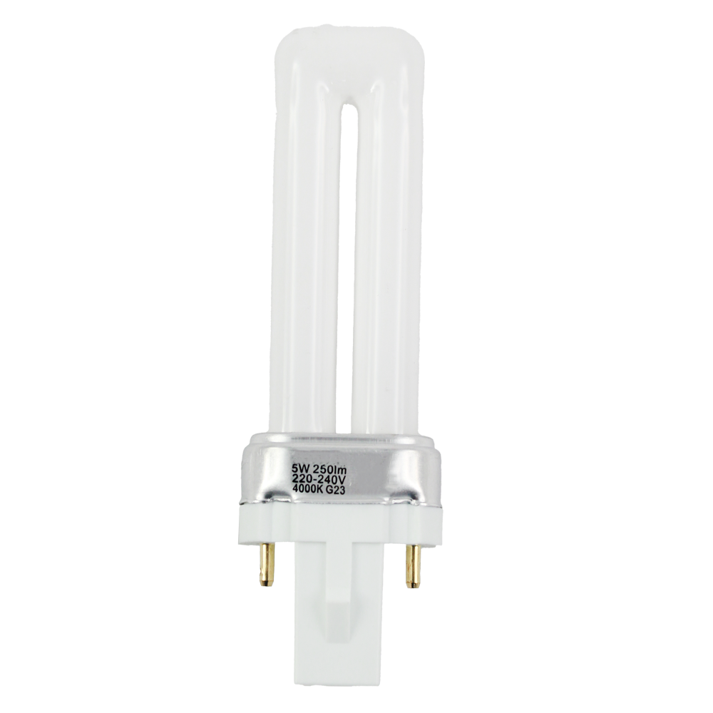 Compact Fluorescent Lamp 5W PL-S 840 G23 2 Pins