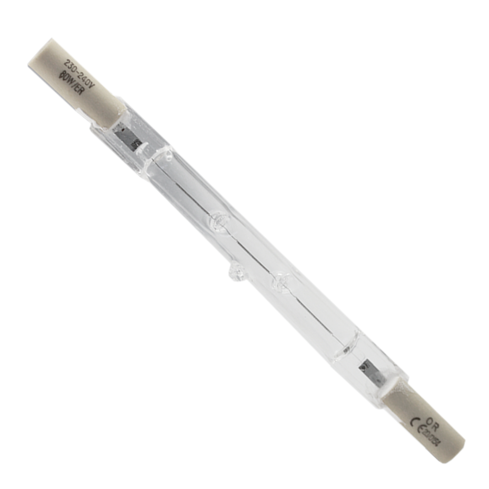 Linear Eco Halogen Hr7 Lamp 80W 230-240V 118mm R7s