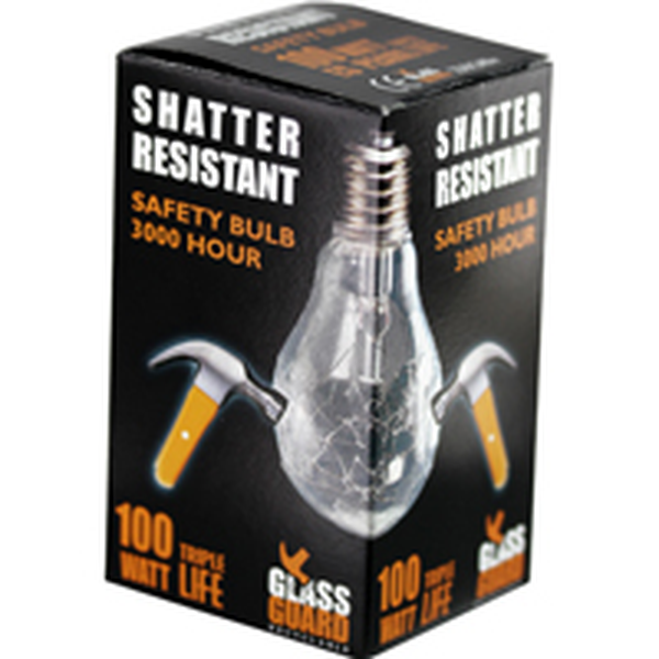 Fotolec Shatter Resistant Safety Bulb 100W Edison