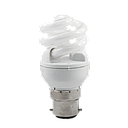 Energy Saver Spiral CFL Lamp 9W 2700K B22