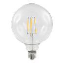 Lusion Filament G125 Spherical Clear 8W 2700K E27 Dimmable 