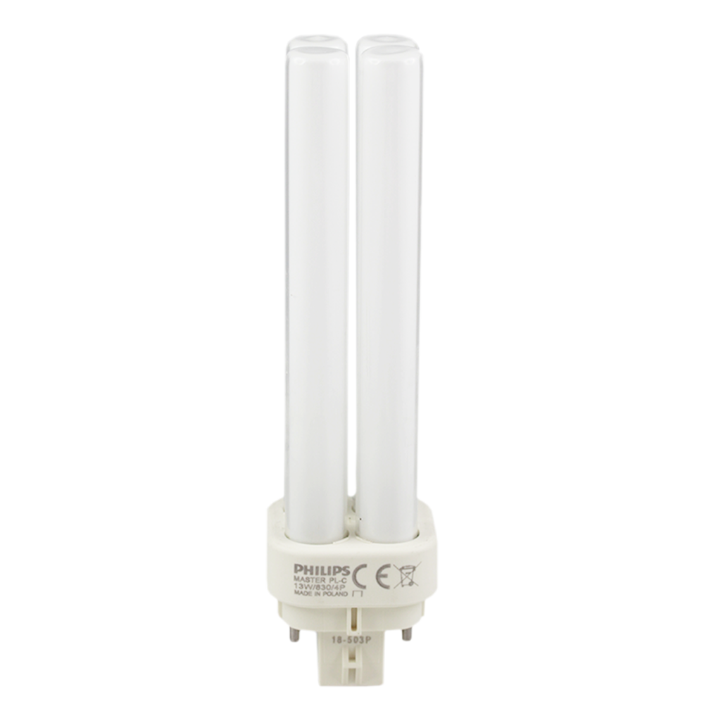 Master Compact Fluorescent PLC 13W 830 G24q-1 4 Pins