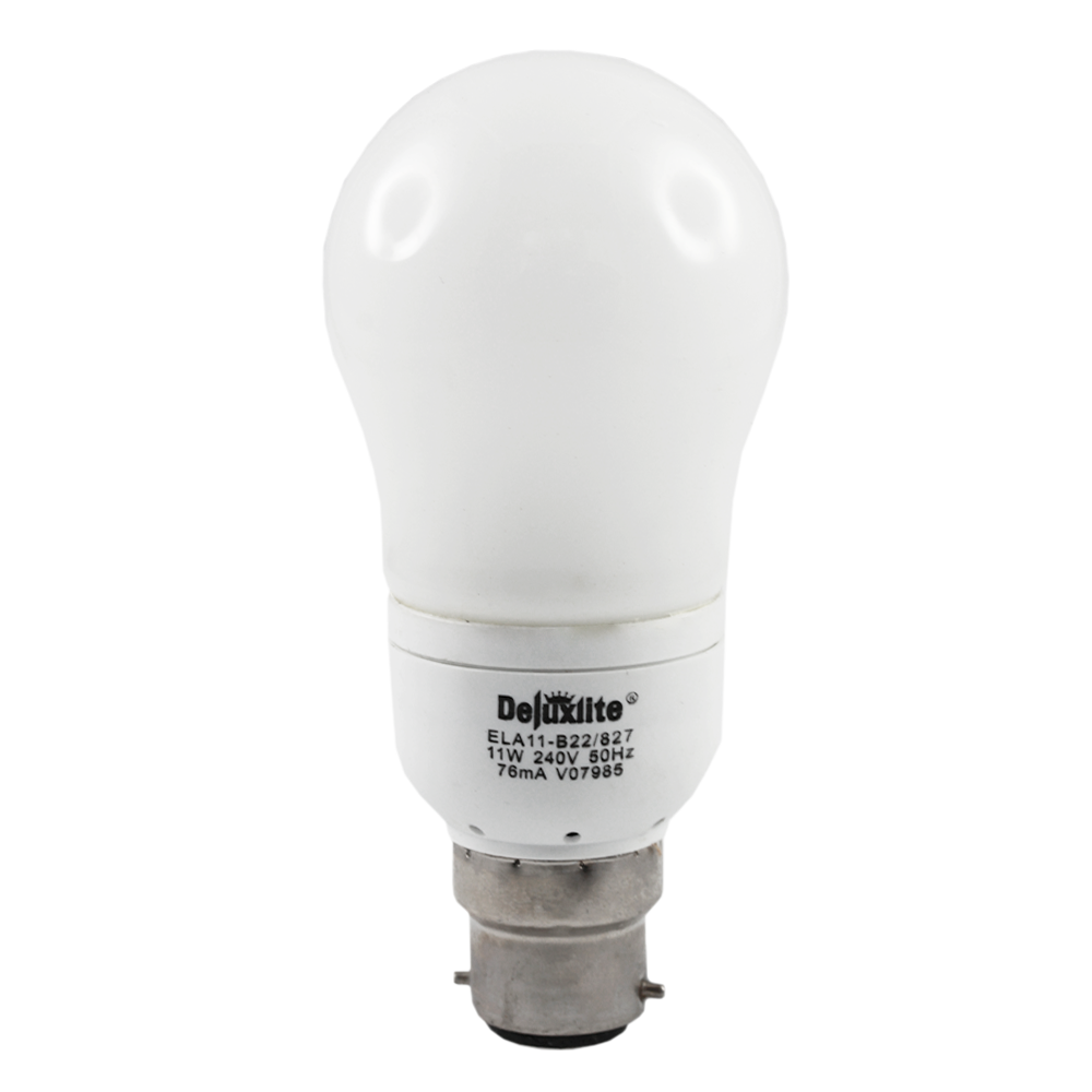 Electronic Energy Saver GLS CFL Lamp 11W 2700K B22