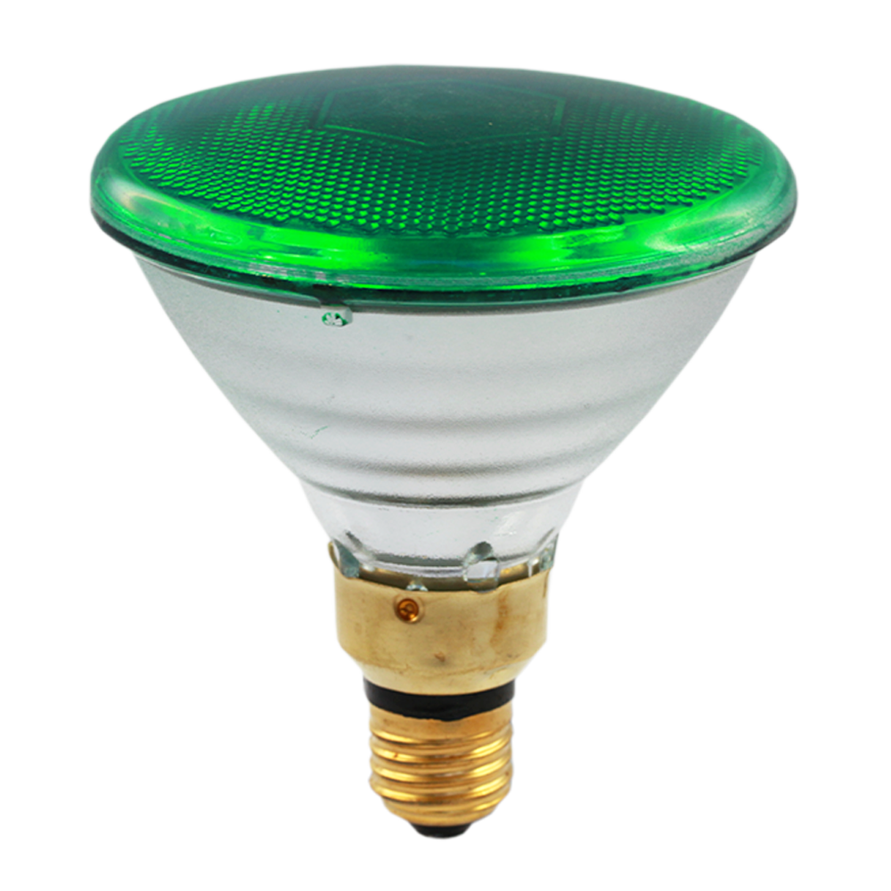 PAR38 Coloured Reflector 006758/RF2182 80W Green 230V E27