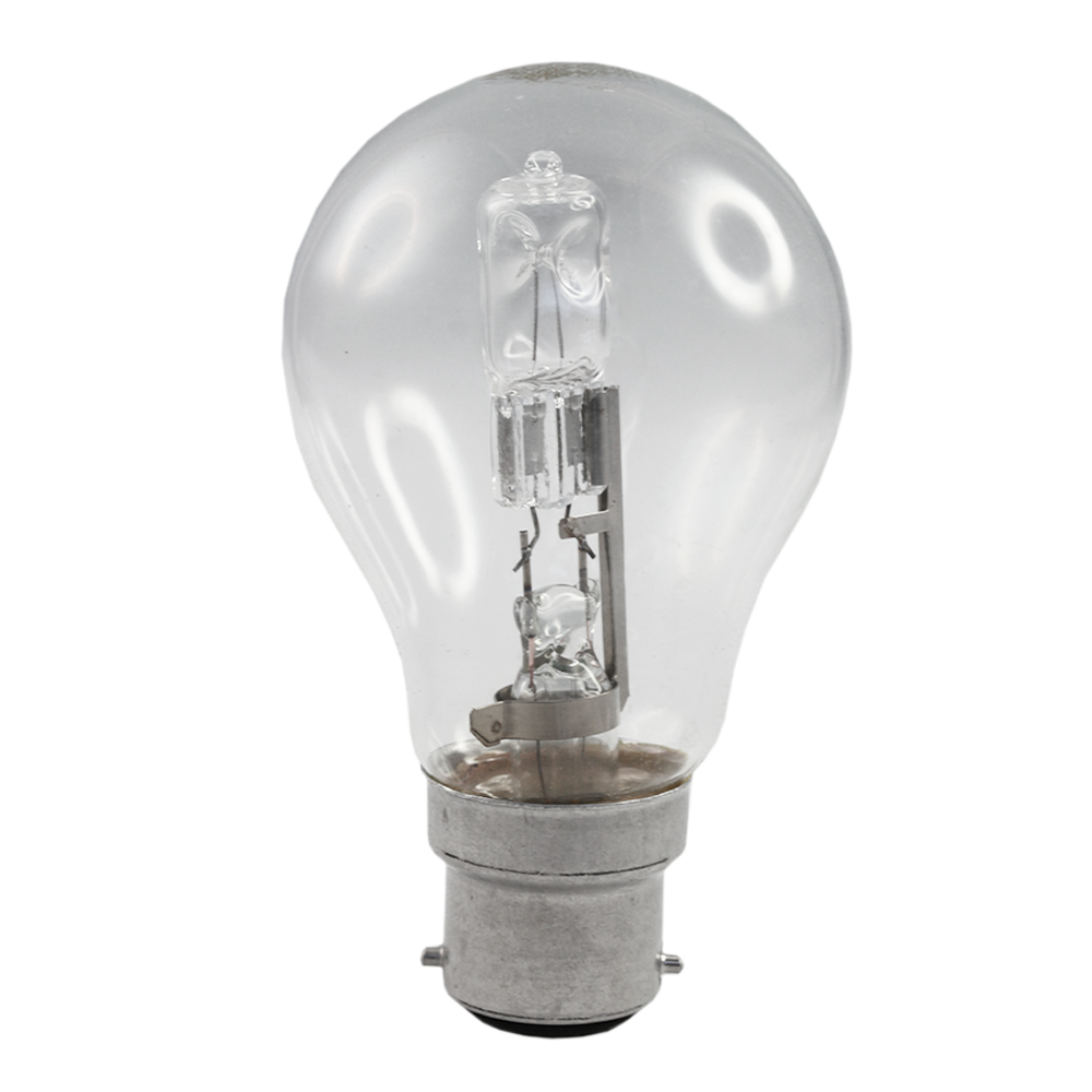 ECO A55 Halogen GLS Globe Clear 42W 240V B22