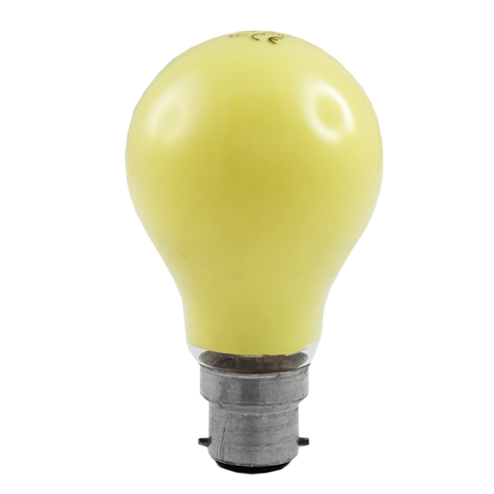 Incandescent GLS Globe 25W Yellow B22