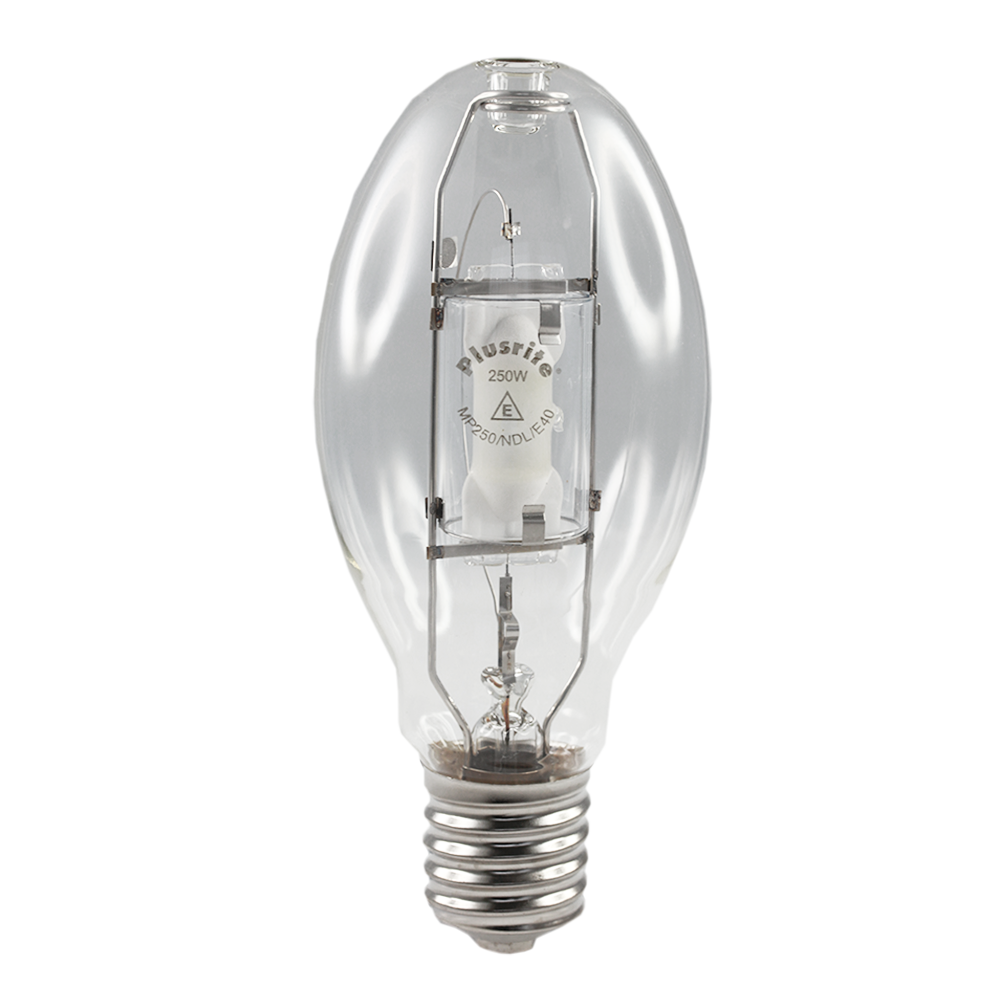 Plusrite Protected Metal Halide Clear 250W ED90 4200K E40 