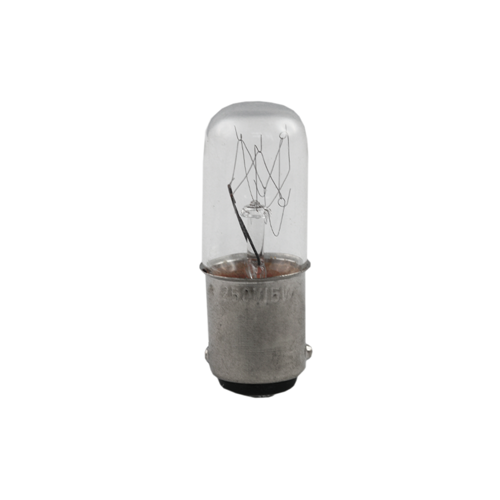 Miniature Incandescent Signal Filament Lamp 15W 250V BA15d