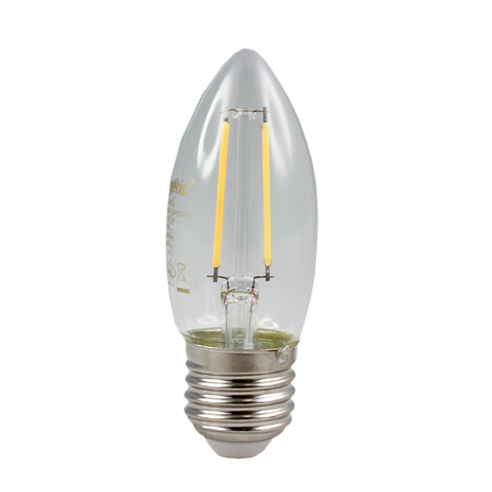 Smarter Lighting LED Filament Candle 4.8W 2700K Dimmable E27