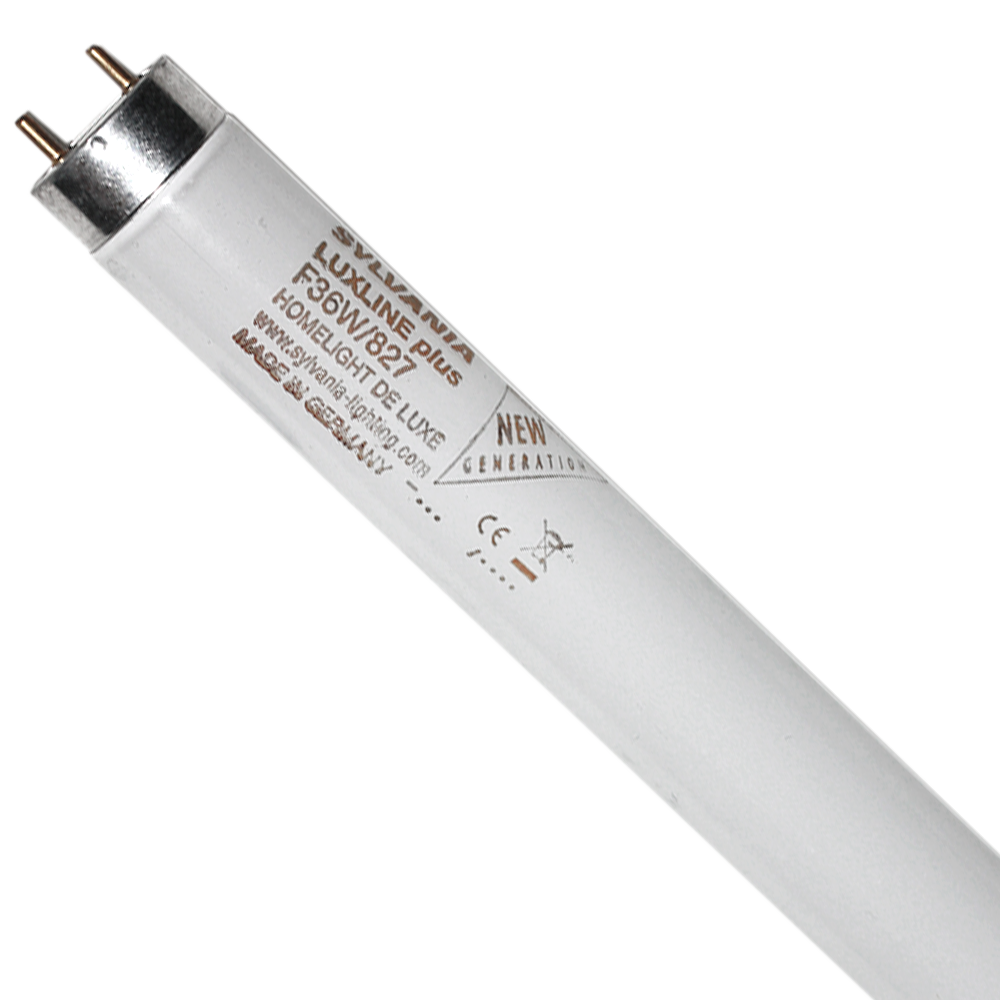 Sylvania T8 Luxline Plus Fluorescent Tube 36W 2700K G13 1200mm 