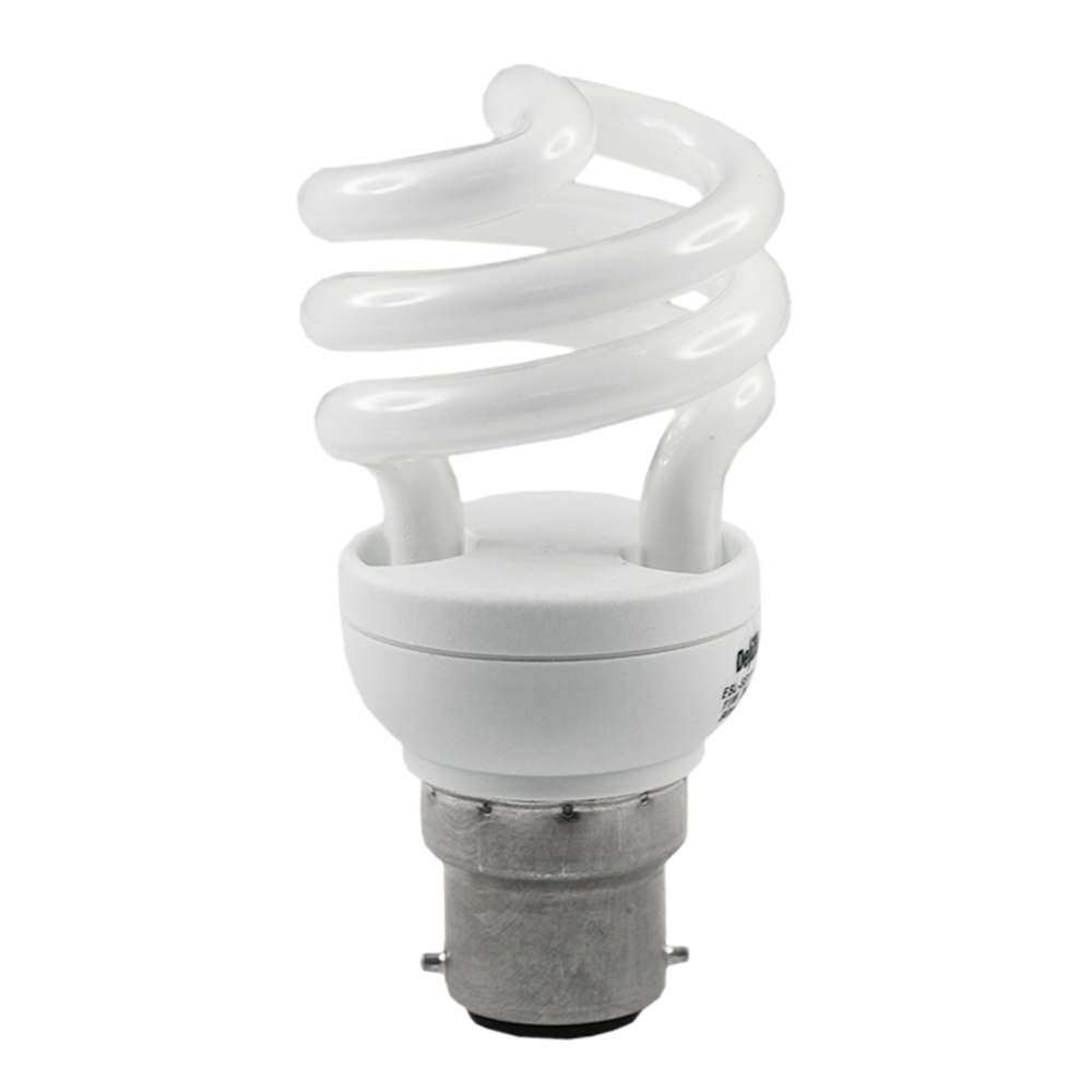 Electronic Energy Saver Spiral CFL Lamp 11W 4100K B22