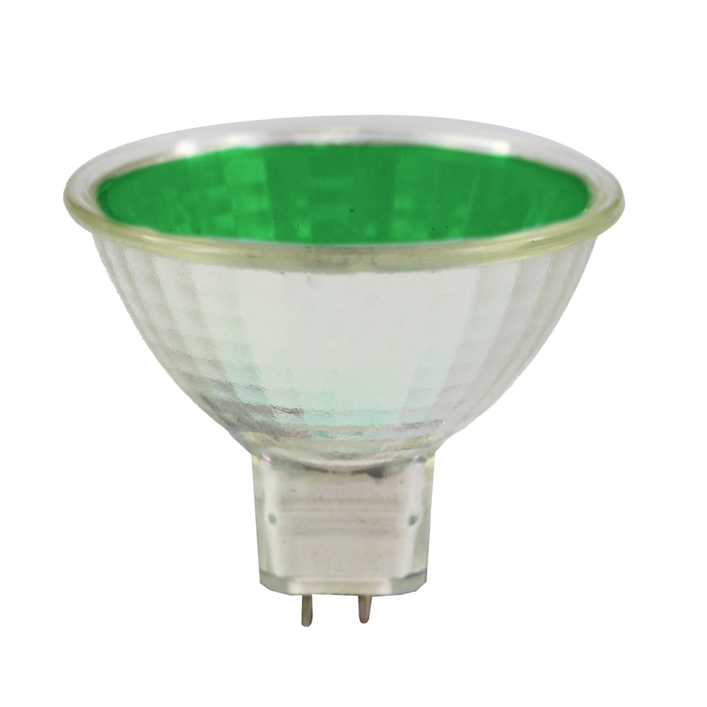 Coloured Dichroic Reflector MR16 35W 38D 12V GU5.3 Green