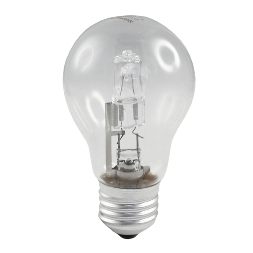 ECO A55 Halogen GLS Globe Clear 52W 240V E27