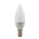 Smarter Lighting LED Candle Frosted 6W 3000K Dimmable BA15d