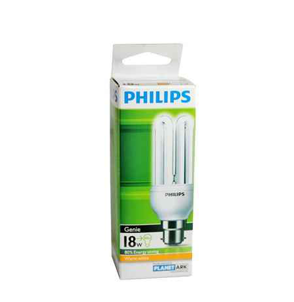 Philips Genie Energy Saver 18W Warm White Bayonet