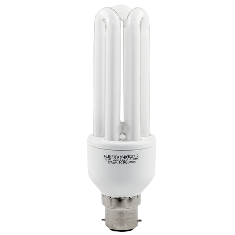 Ultra Compact Fluorescent 18W 4000K B22