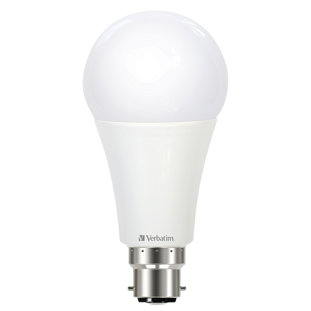 Verbatim LED Classic A 15W GLS 3000K B22 Dimmable