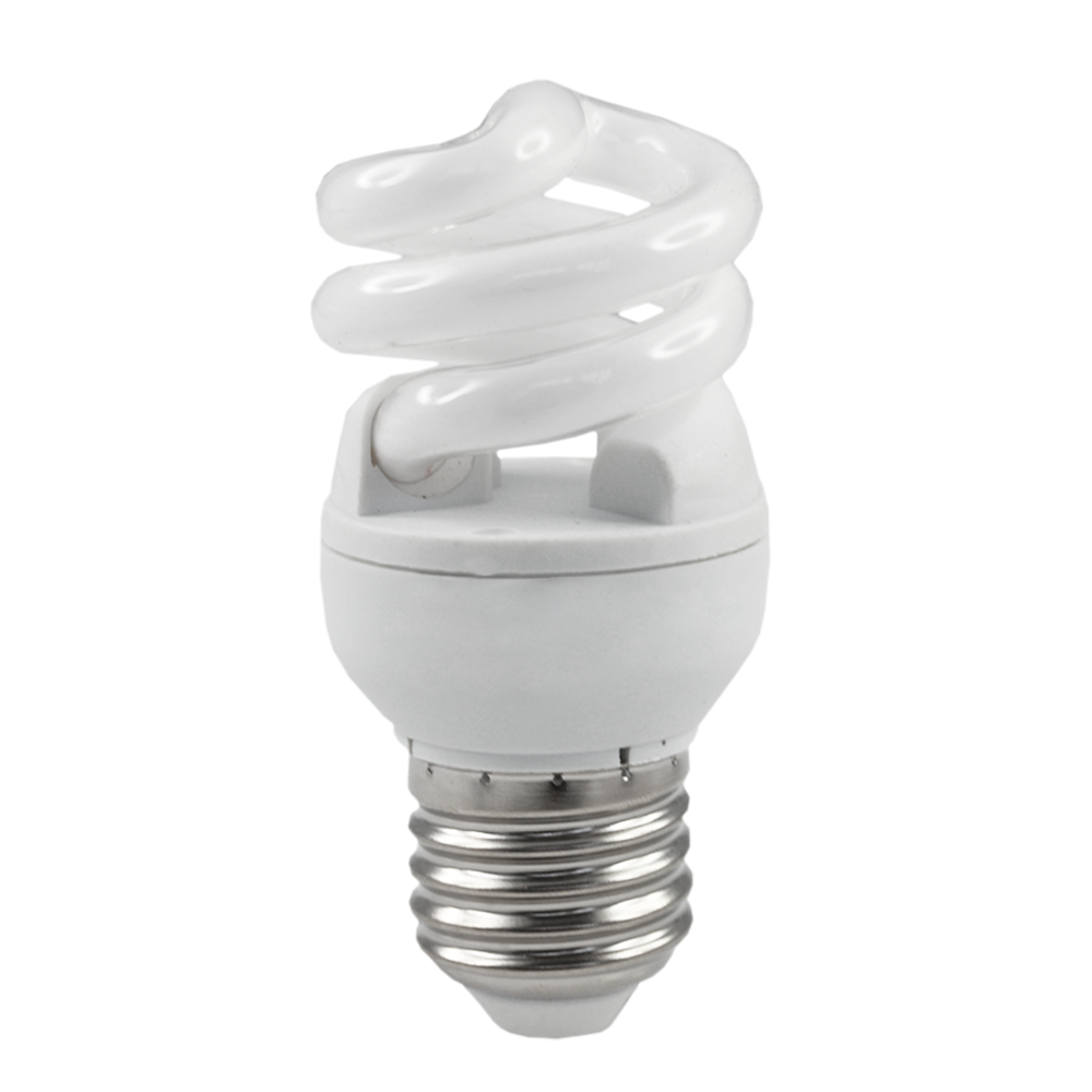 Energy Saver Spiral CFL Lamp 9W 6500K E27