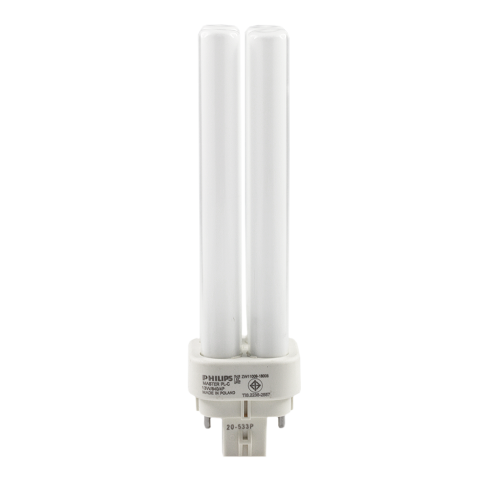 Master Compact Fluorescent PLC 13W 840 G24q-1 4 Pins