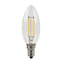 LED Candle Filament Clear 4W 12V 2700K Non-Dimmable E14