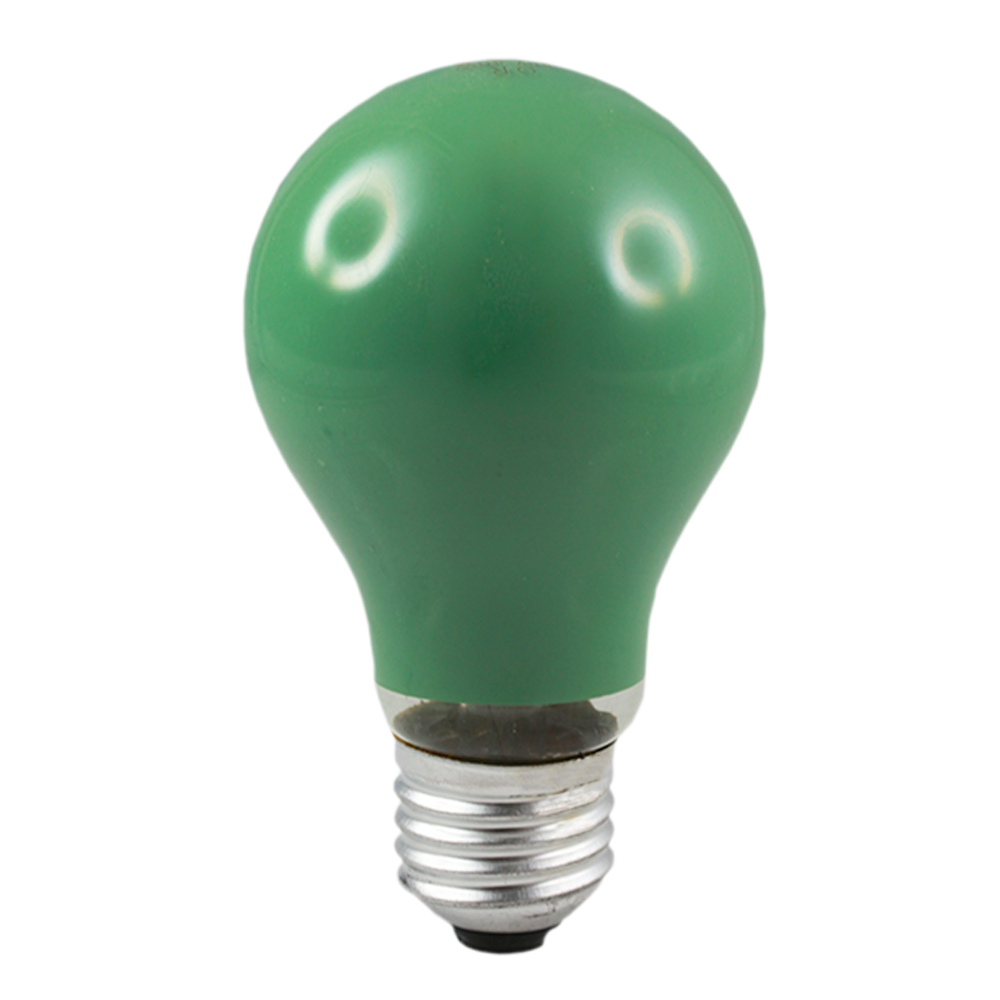 Incandescent GLS Globe 40W Green E27